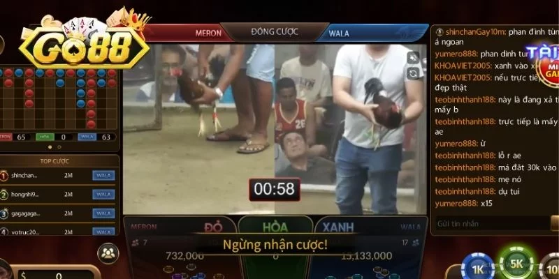 3 loại hình cược đá gà GO88 không thể bỏ qua