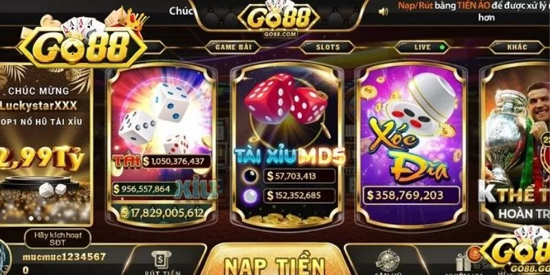 Cách đặt cược trên GO88 cơ bản