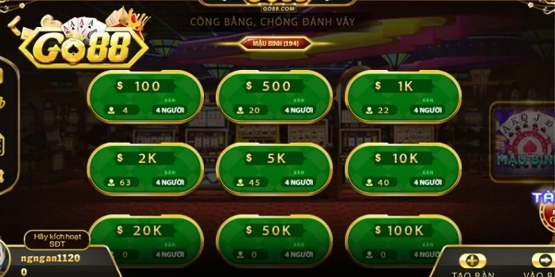 Đôi nét về game Mậu Binh GO88 Đôi nét về game Mậu Binh GO88